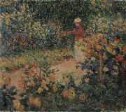 Claude Monet The Artist-s Garden at Giverny Spain oil painting artist